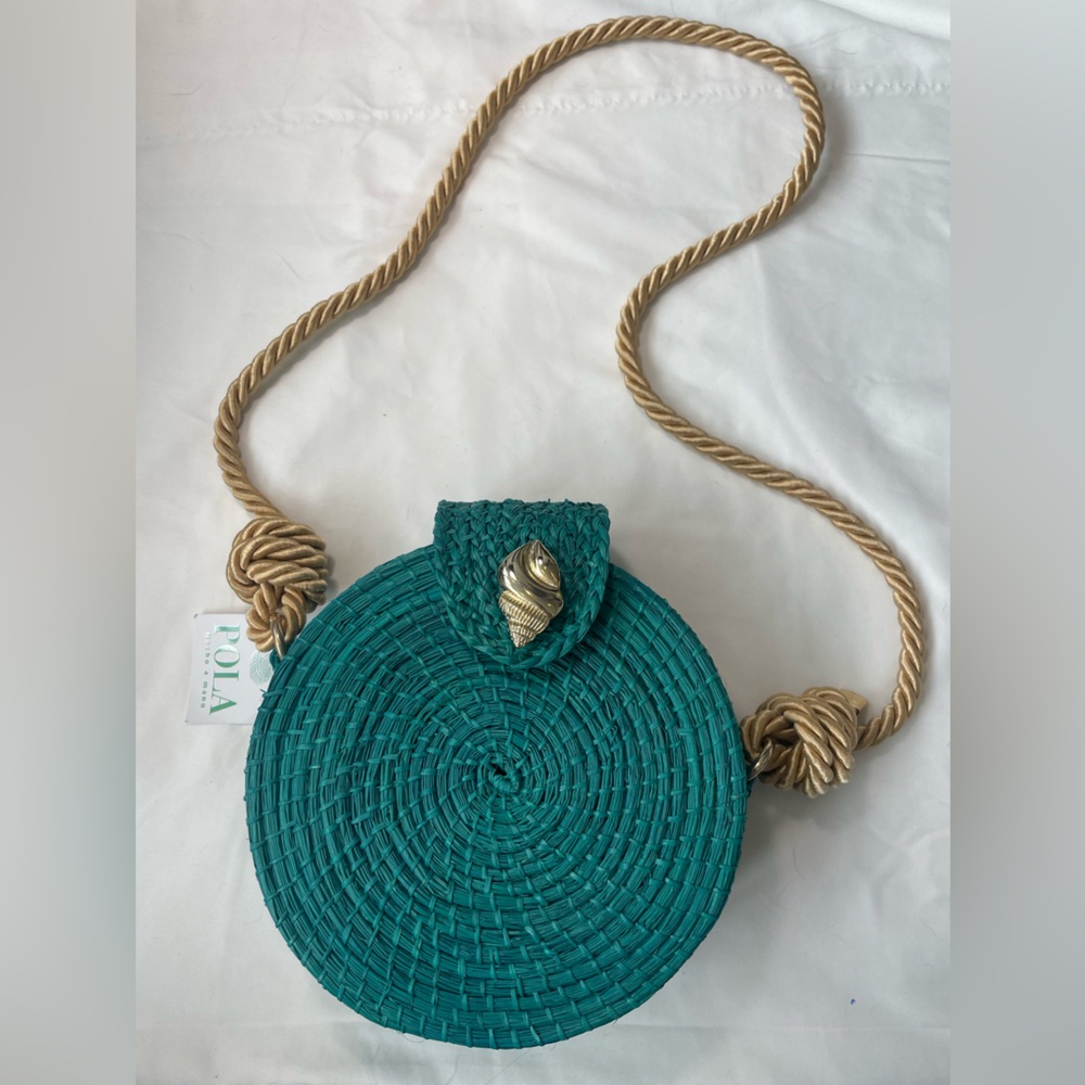 POLA Teal crossbody